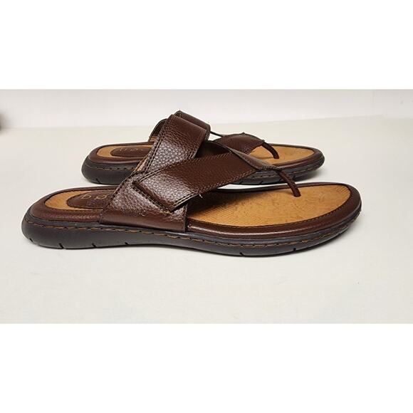 B.Ø.C Women's Sandals 10M Brown Flip Flop Strap Thong Shoes Comfort Size 9M - Picture 2 of 8